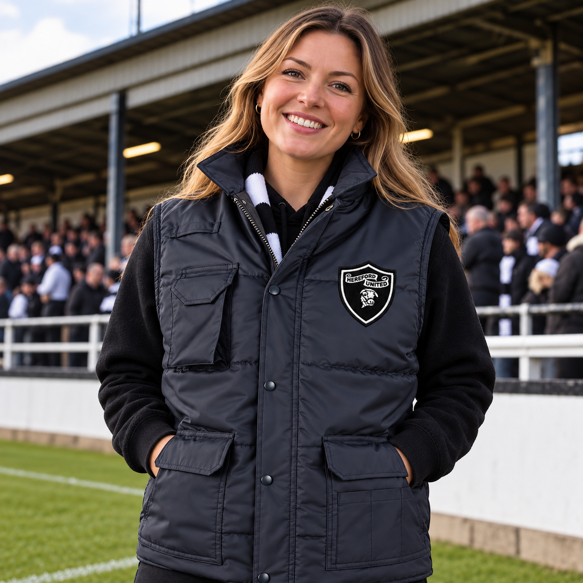 Retro Hereford Embroidered Super Pro Bodywarmer