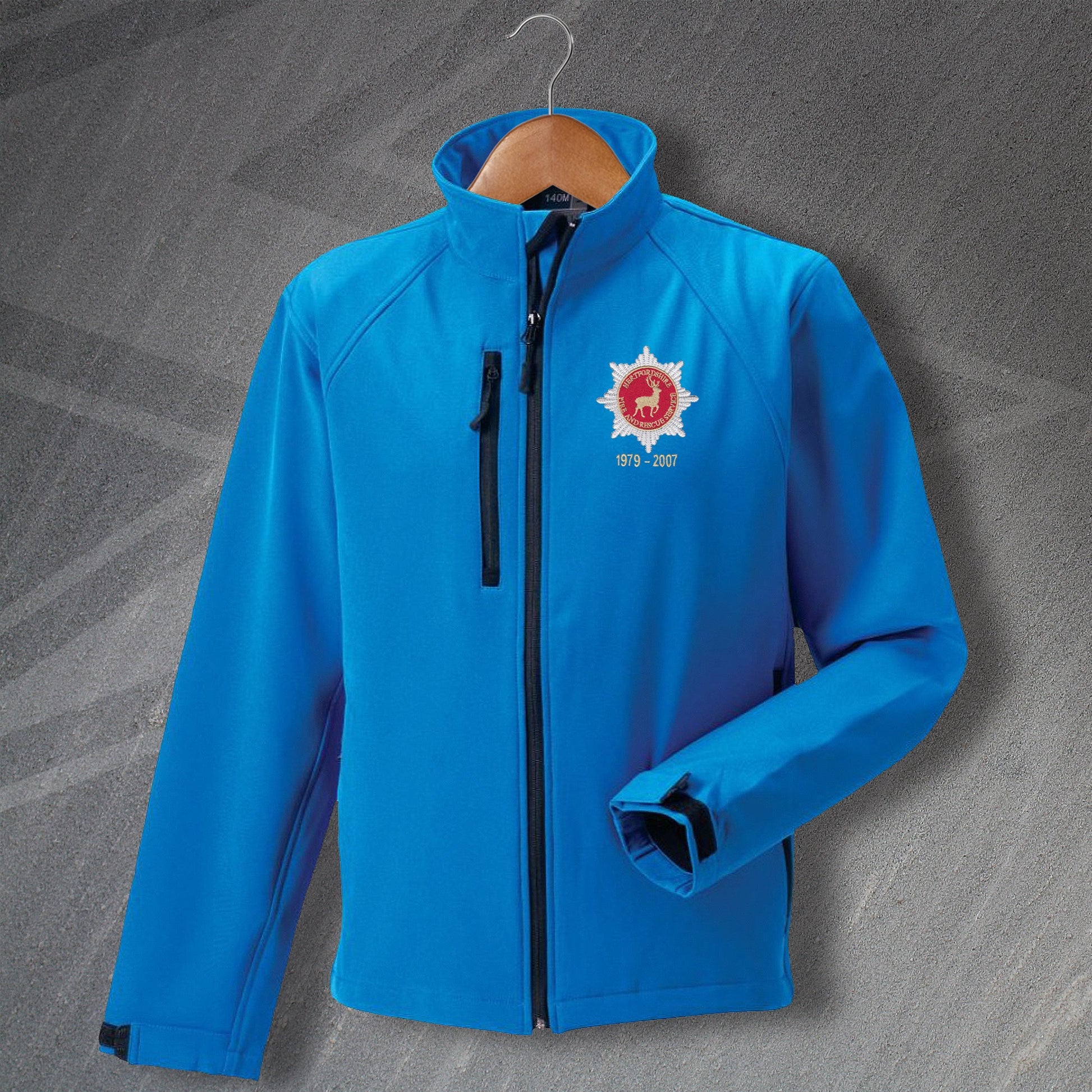 Hertfordshire Fire and Rescue Service Personalised Softshell Jacket