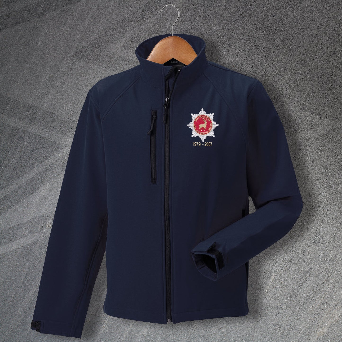 Hertfordshire Fire and Rescue Service Personalised Softshell Jacket