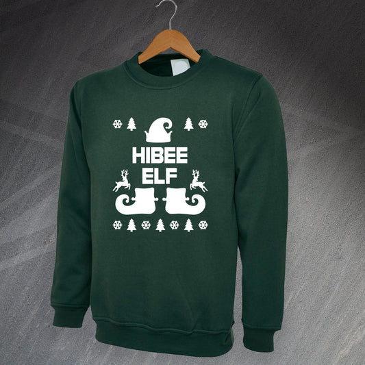 Hibee Elf Children's Christmas Jumper