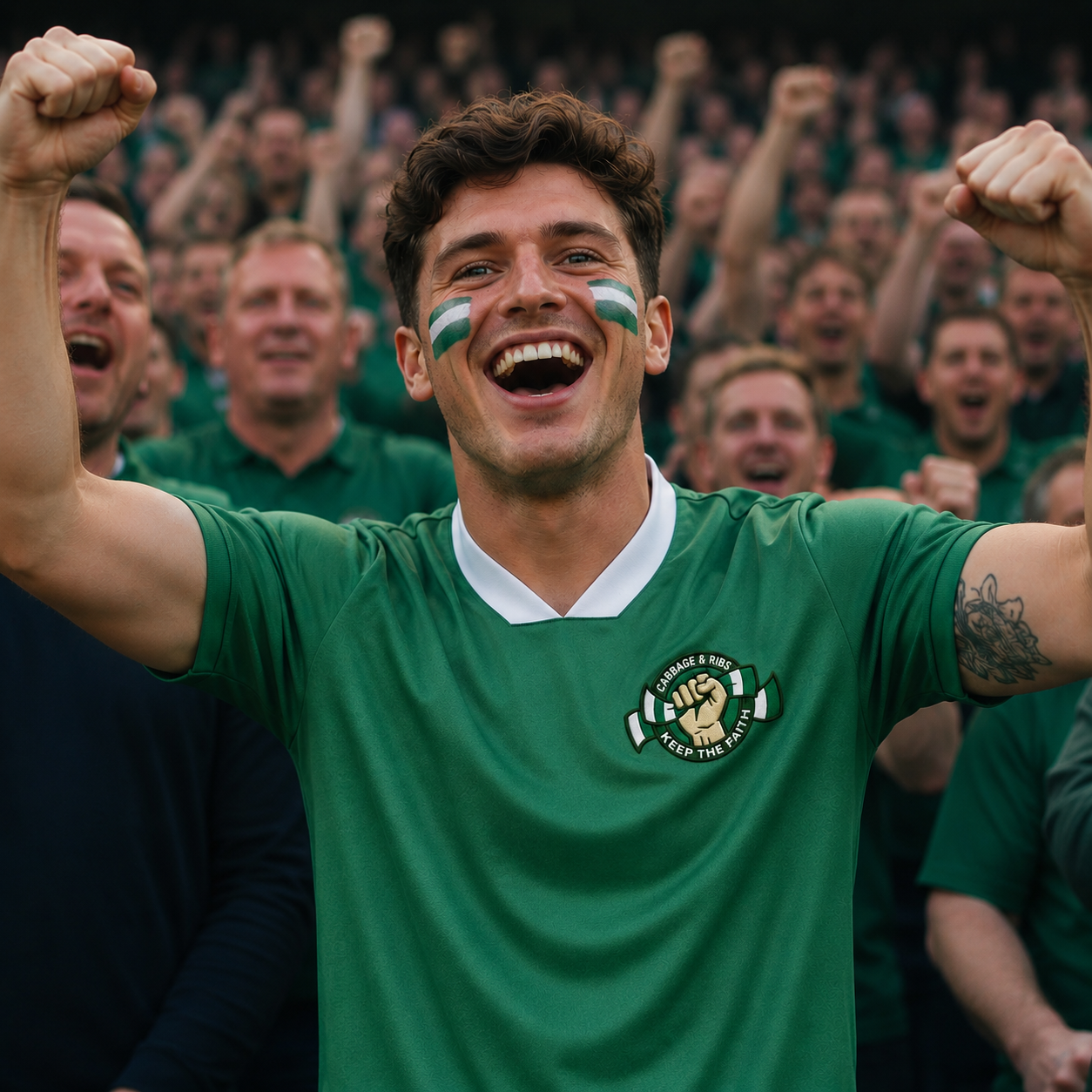 Hibernian Fans Football Shirt
