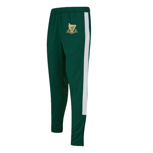 Retro Hibs 1900s Embroidered Knitted Tracksuit Bottoms