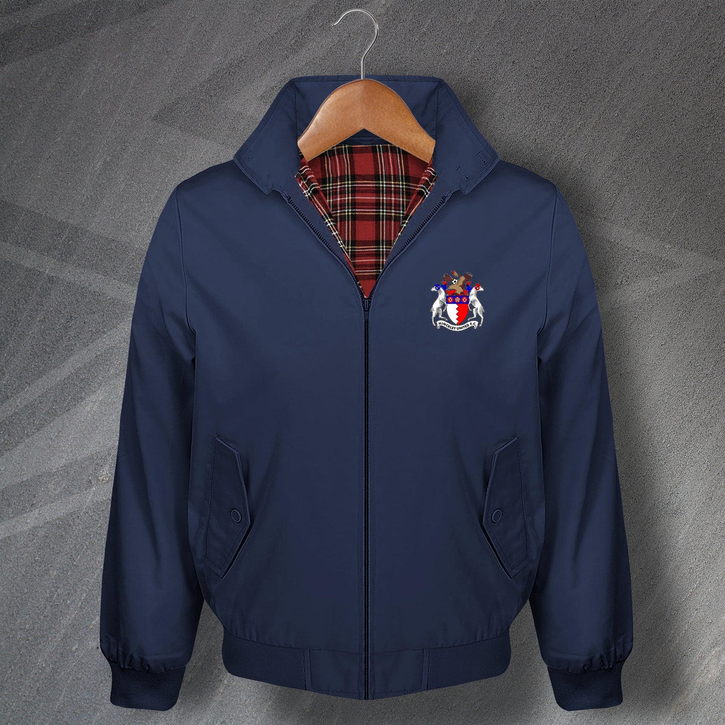 Hinckley United Football Harrington Jacket