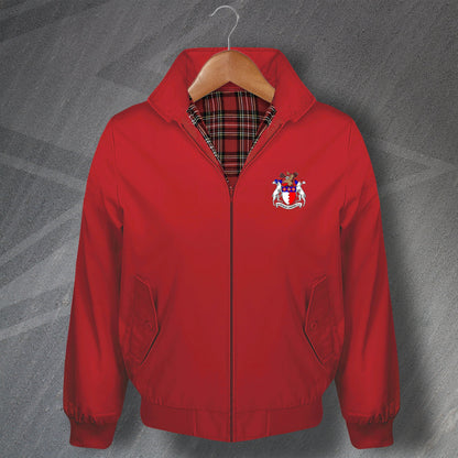 Hinckley United Football Harrington Jacket