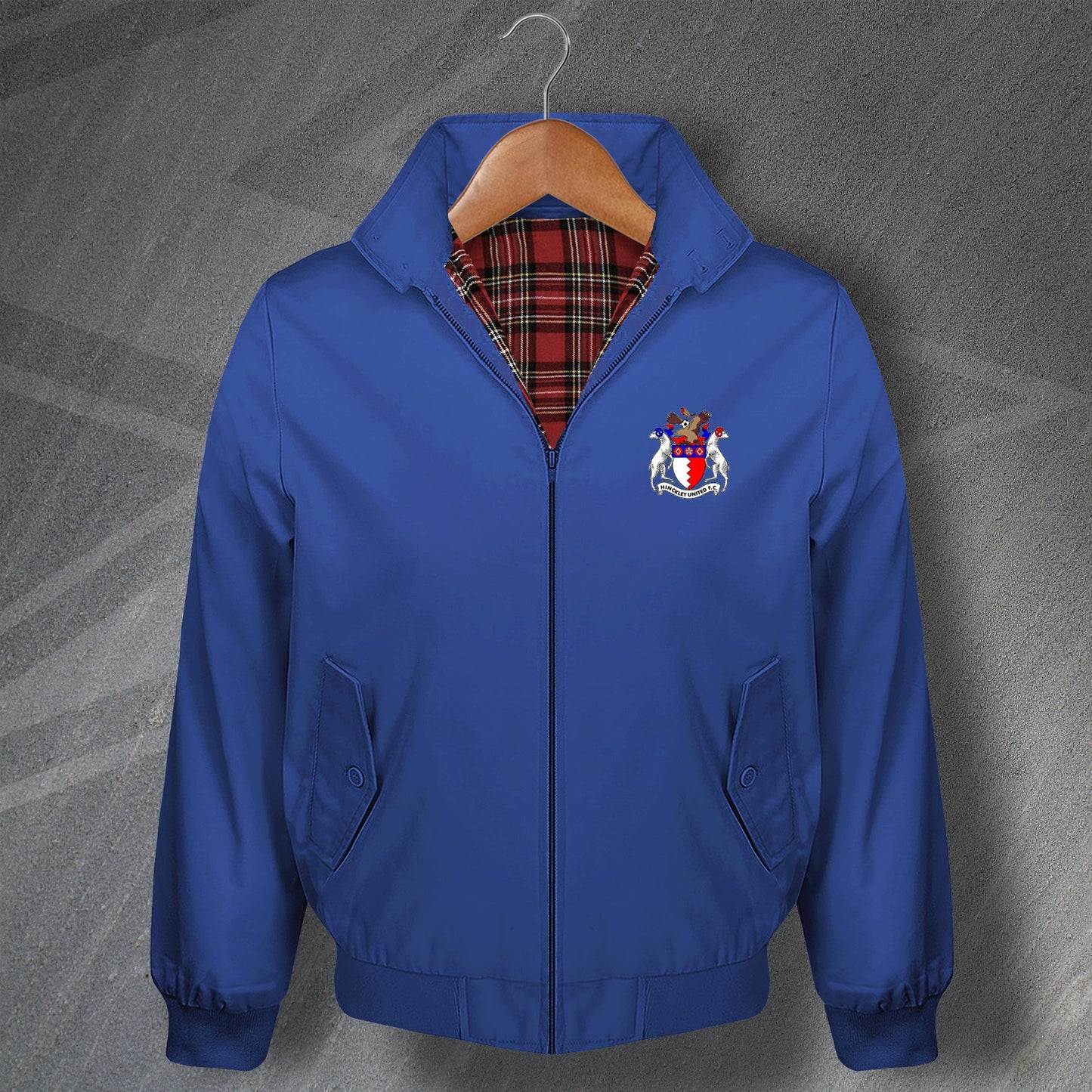 Hinckley United Football Harrington Jacket
