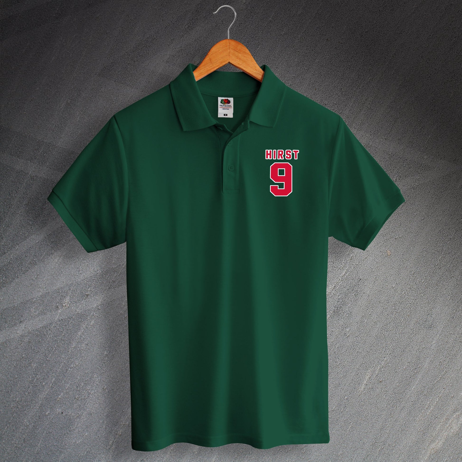 David Hirst Football Polo Shirt