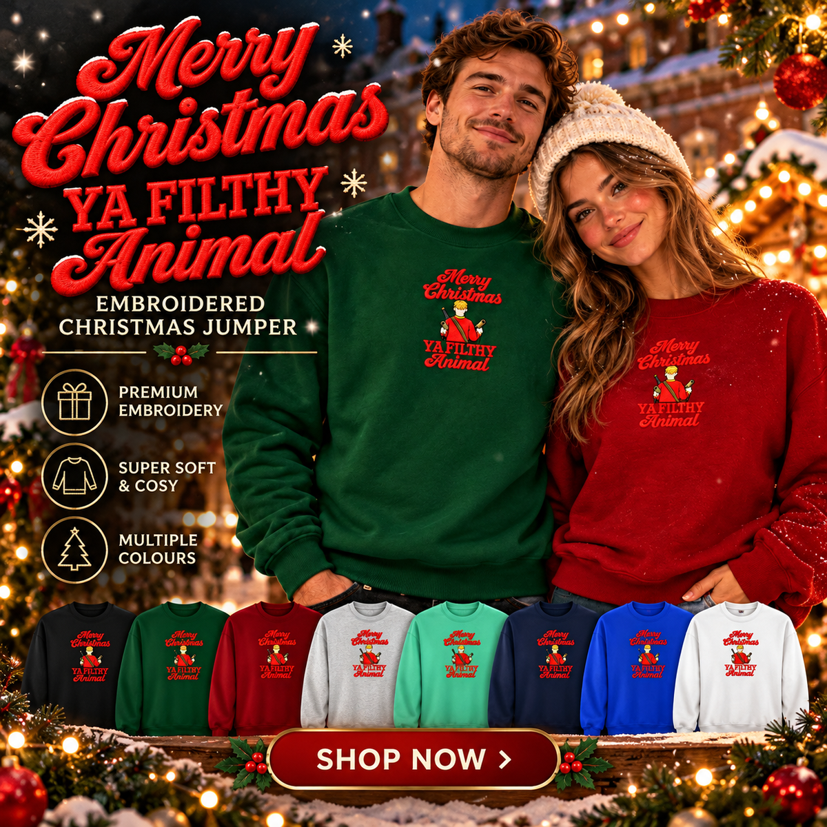 Home Alone Christmas Jumper