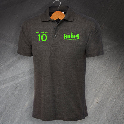 Hoops It's a Way of Life Polo Shirt with any Number & Name