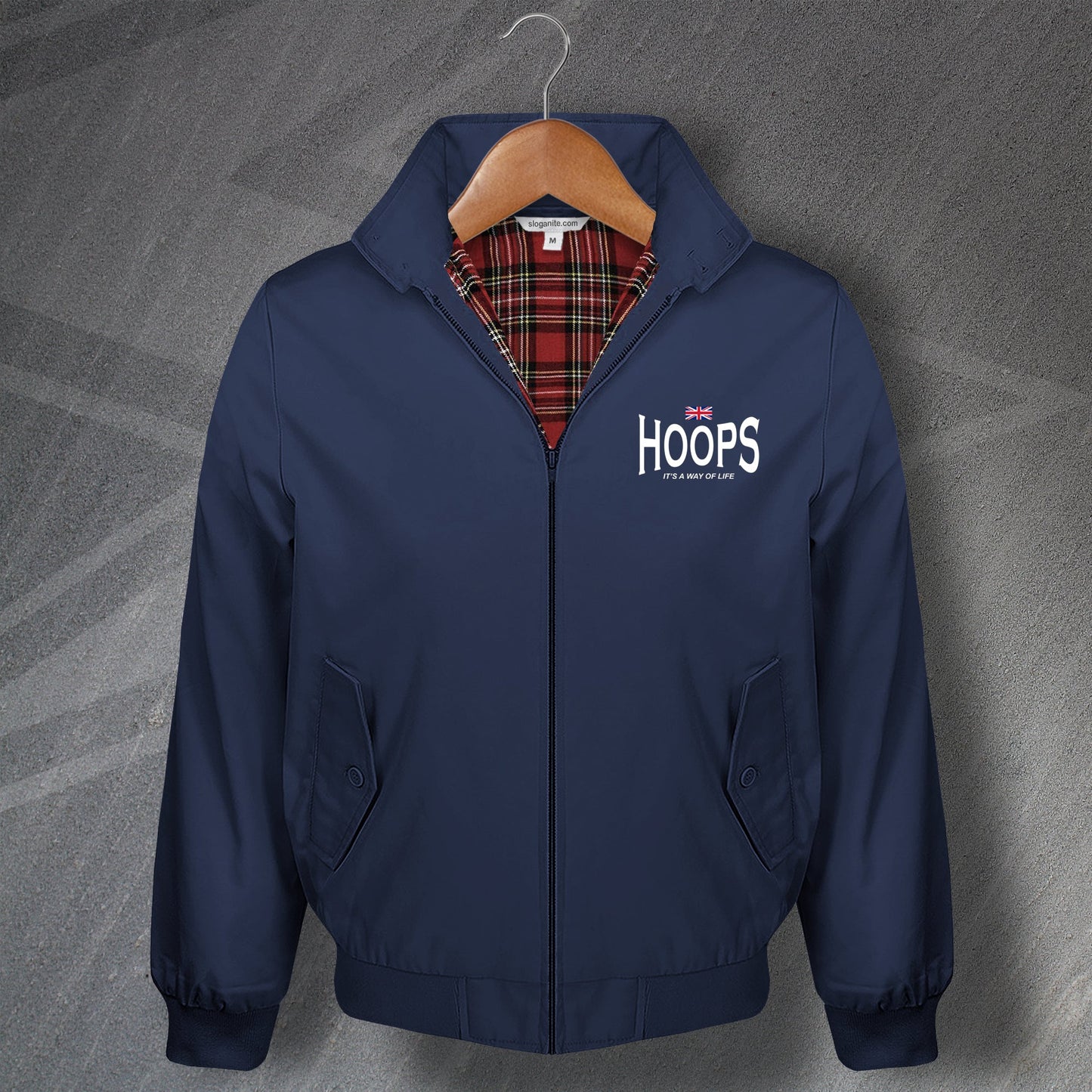 Hoops Football Harrington Jacket
