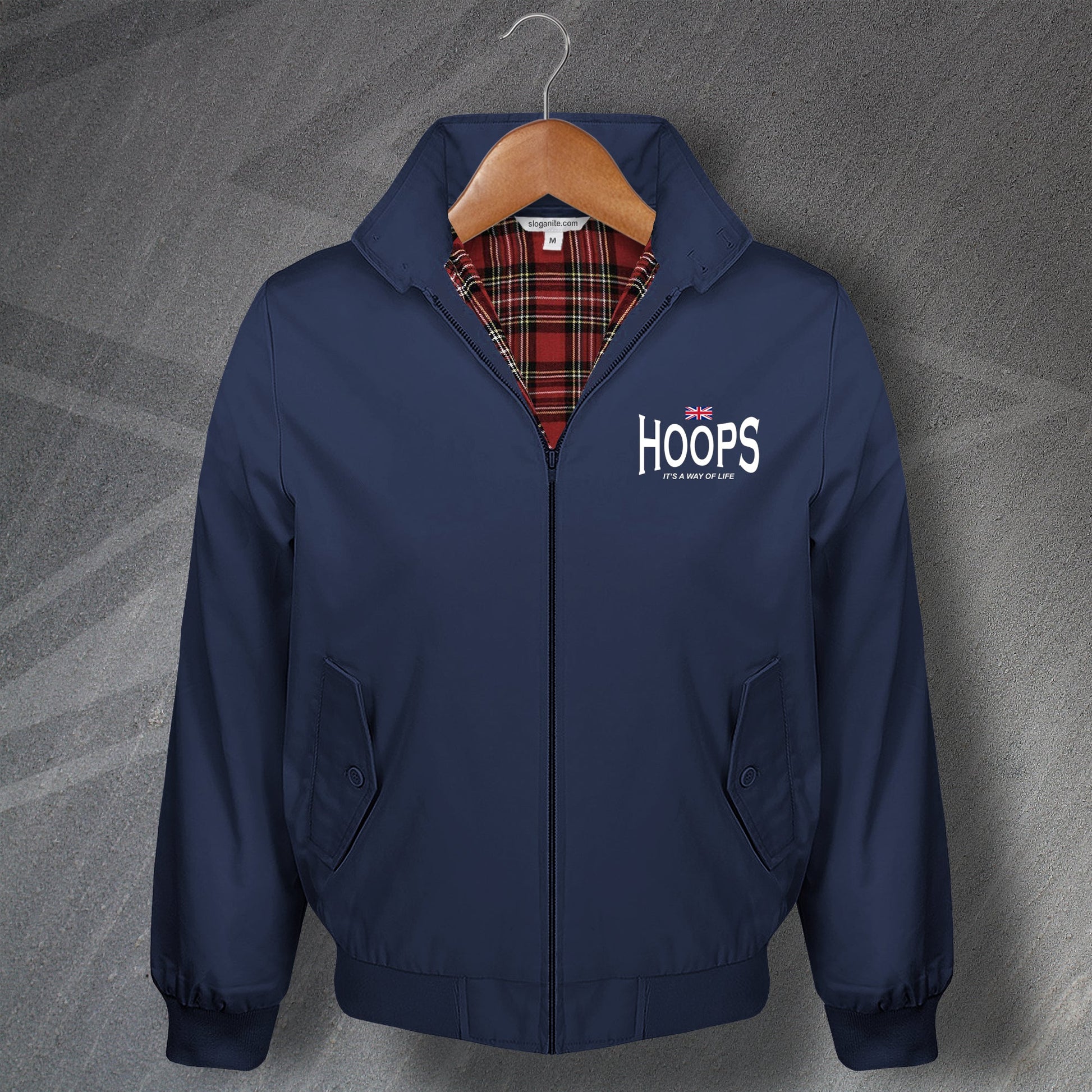 Hoops Football Harrington Jacket