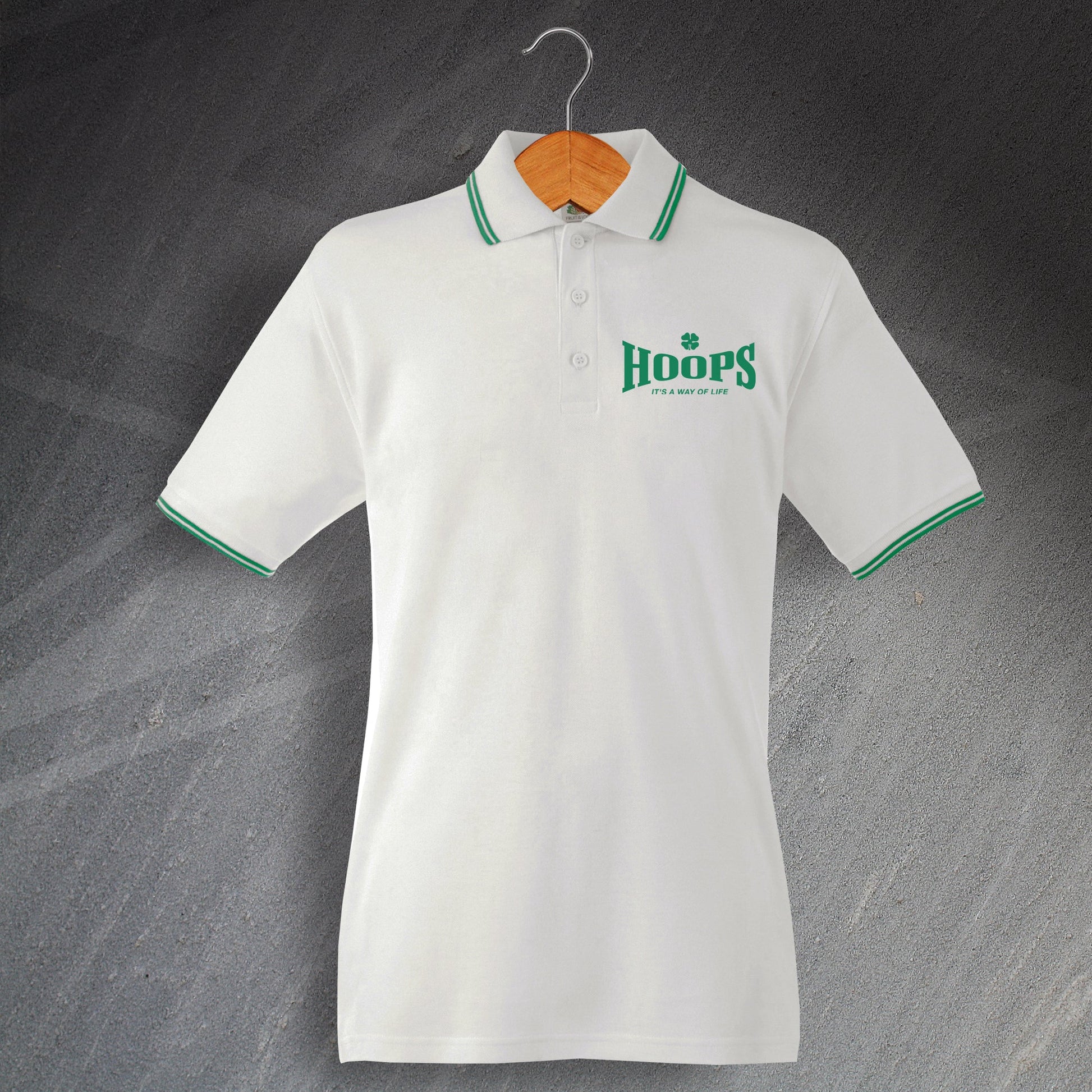 Hoops Celtic Polo Shirt