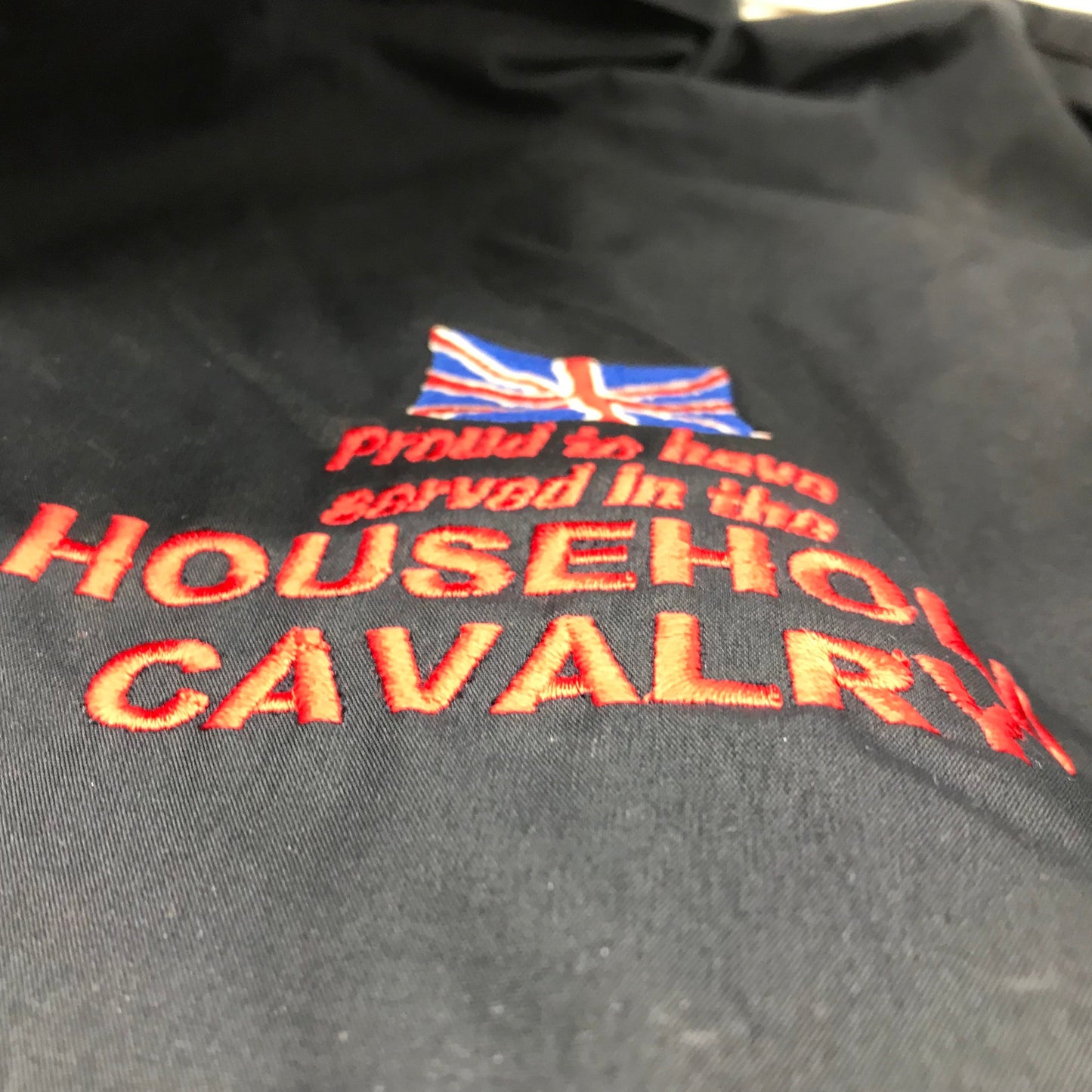Household Cavalry Jacket Embroidered Waterproof Proud to Have Served