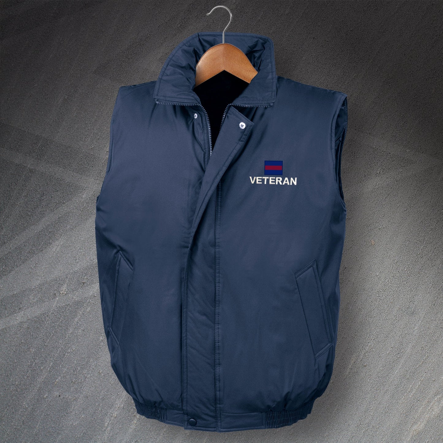 Guards Division Veteran Embroidered Padded Gilet