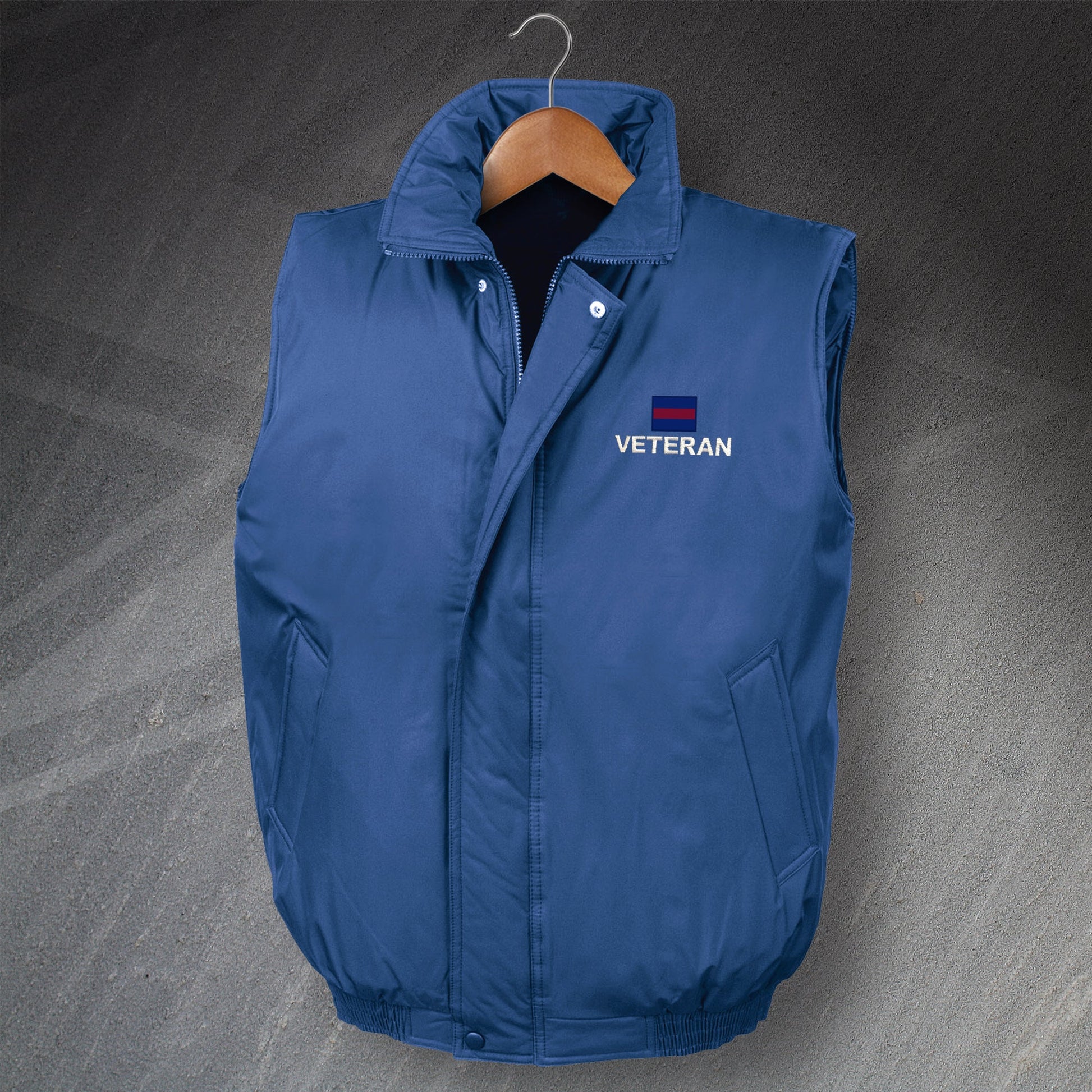 Guards Division Veteran Embroidered Padded Gilet