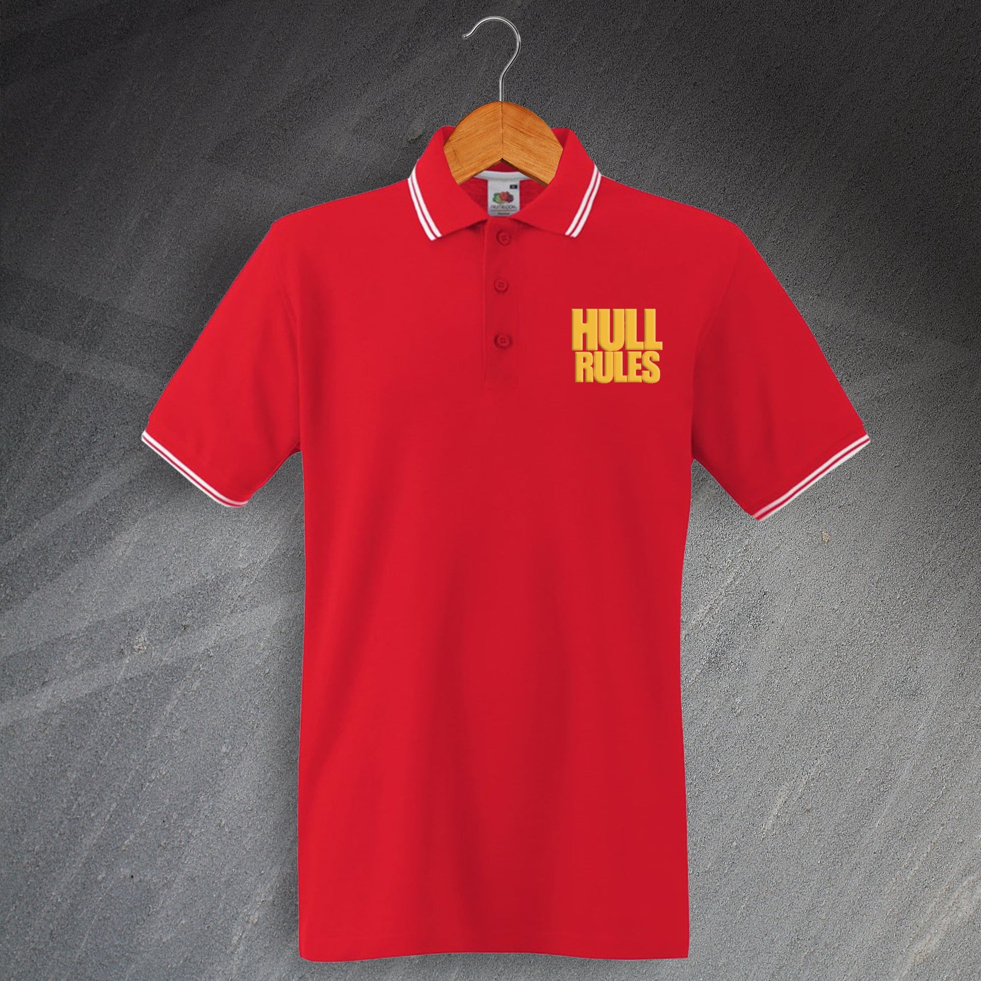 Hull Rules Football Polo Shirt