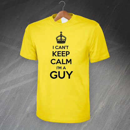 I Can't Keep Calm I'm a Guy T-Shirt
