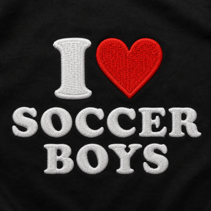 I Love Soccer Boys T Shirt