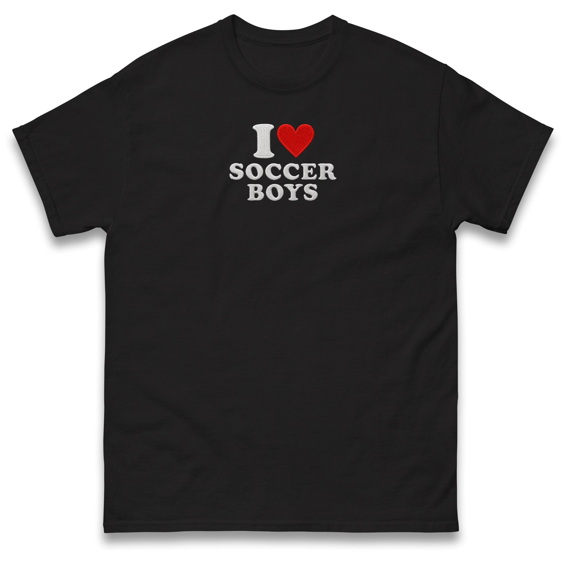 I Love Soccer Boys T Shirt