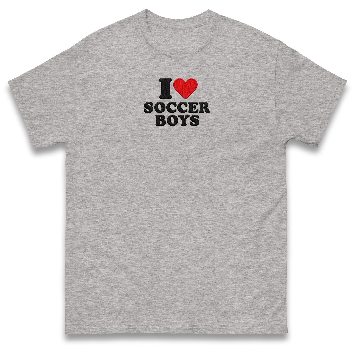 I Love Soccer Boys T Shirt