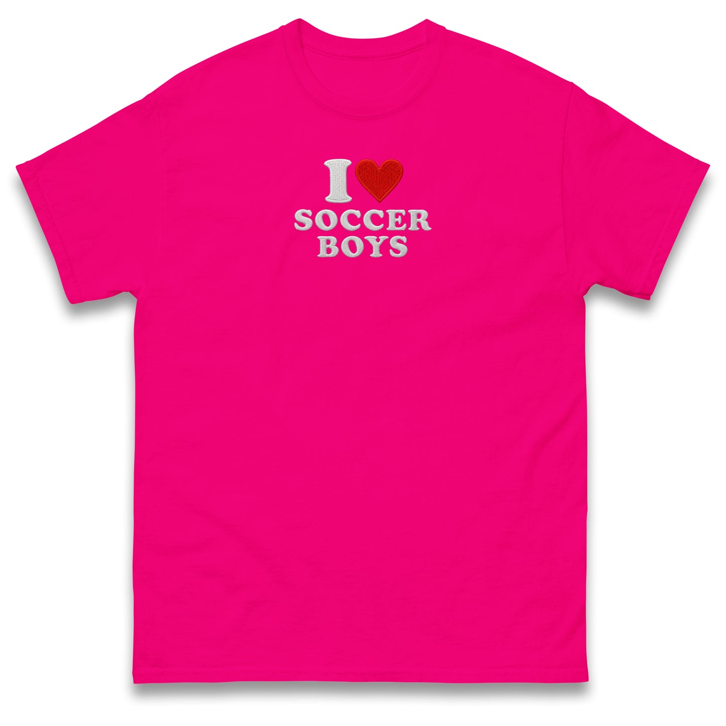 I Love Soccer Boys T Shirt
