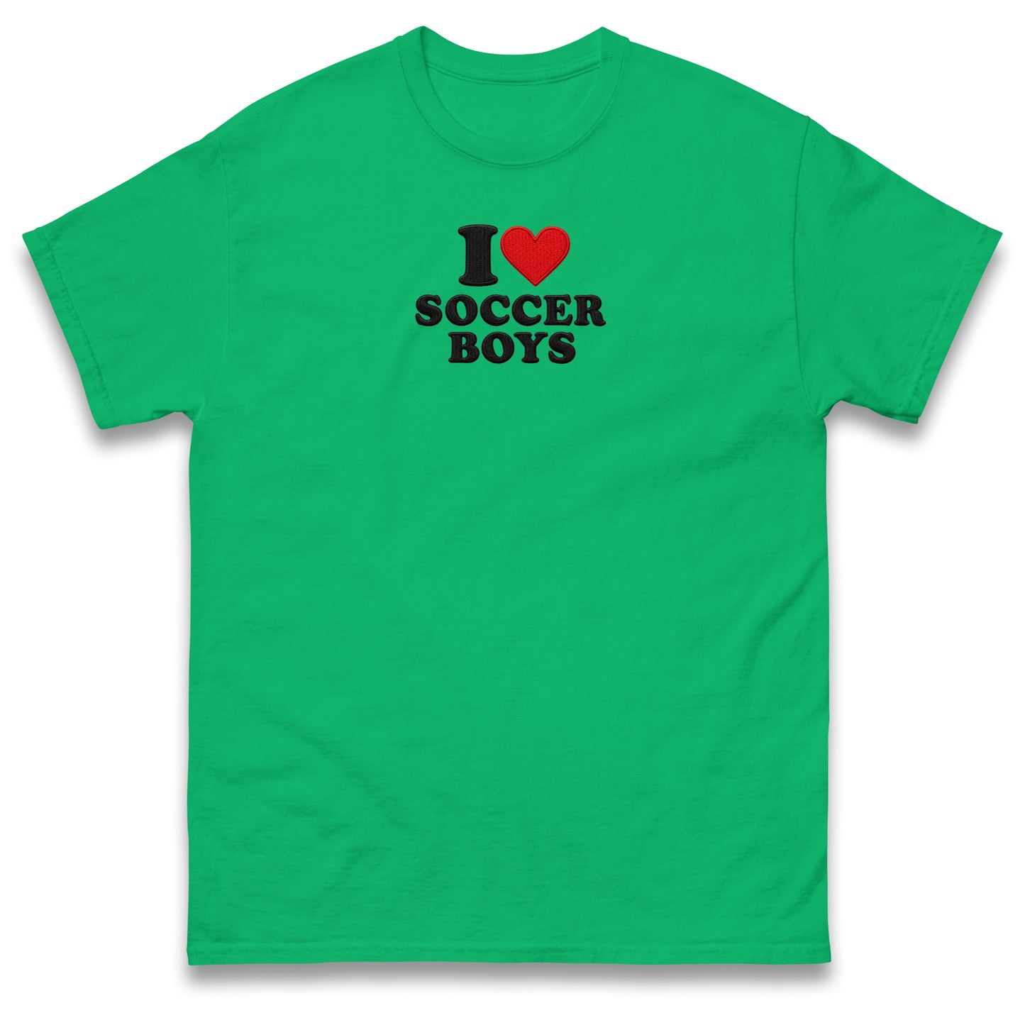 I Love Soccer Boys T Shirt
