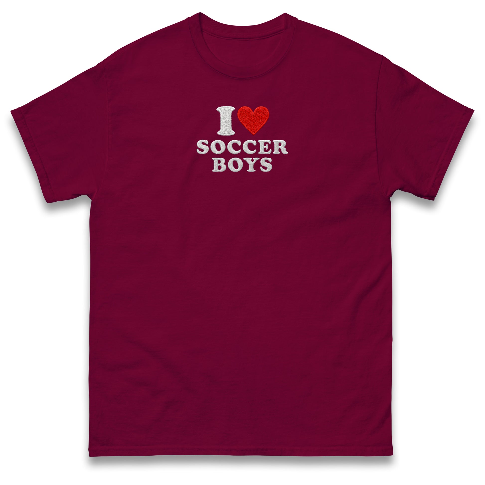I Love Soccer Boys T Shirt