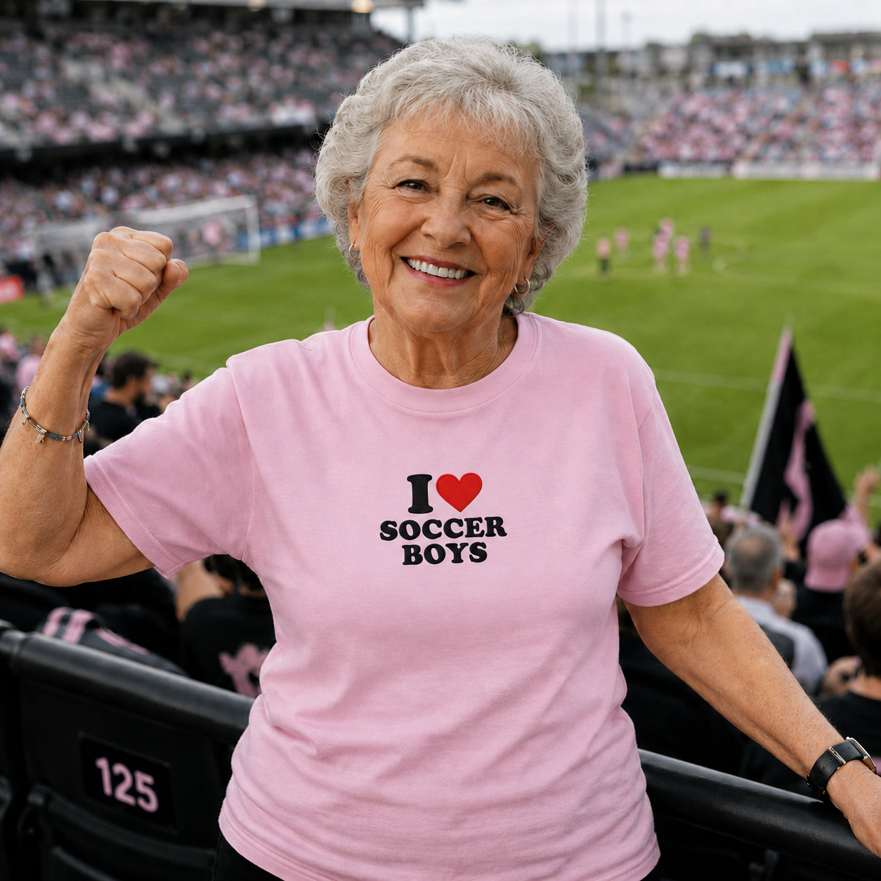 I Love Soccer Boys T Shirt