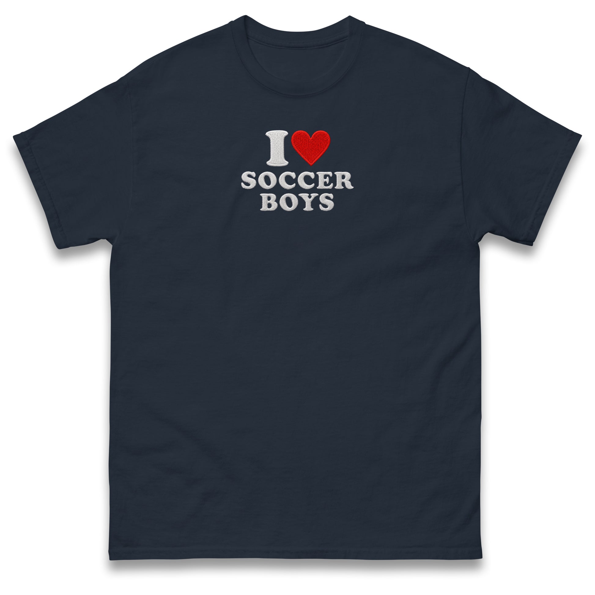 I Love Soccer Boys T Shirt
