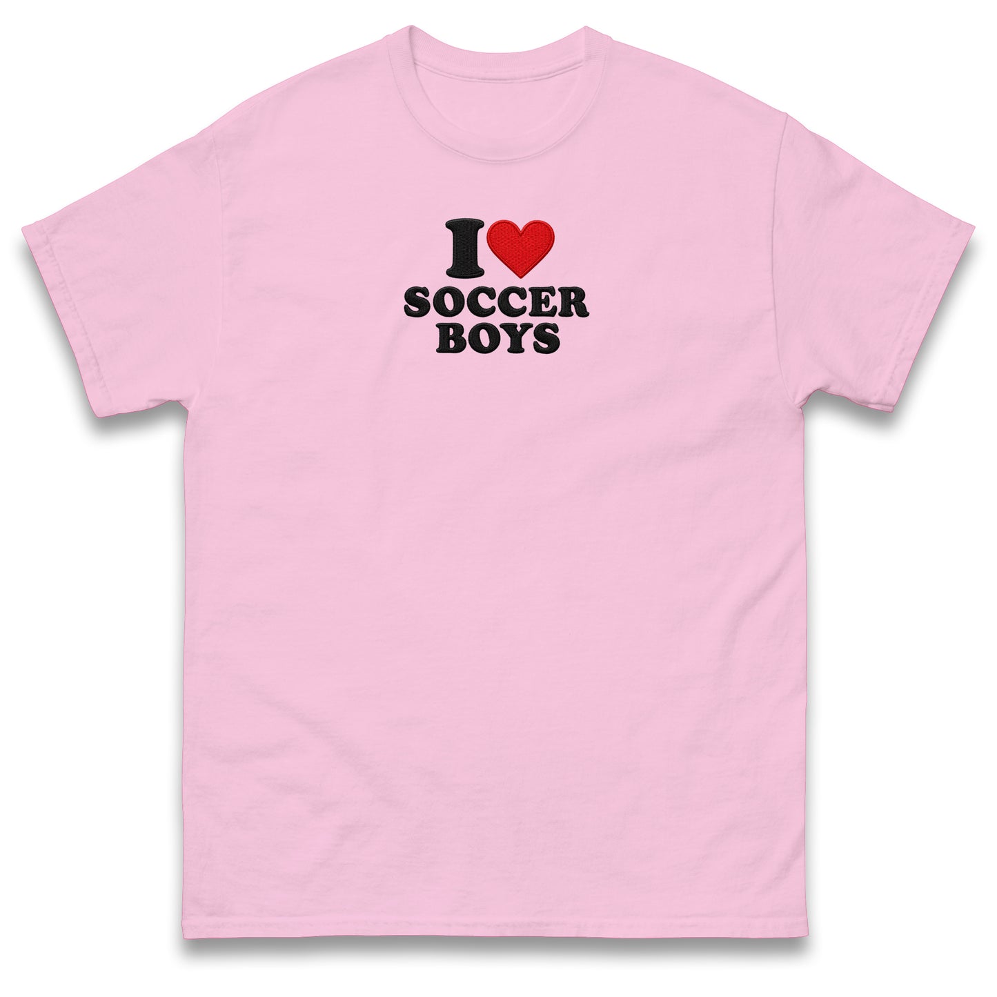 I Love Soccer Boys T Shirt