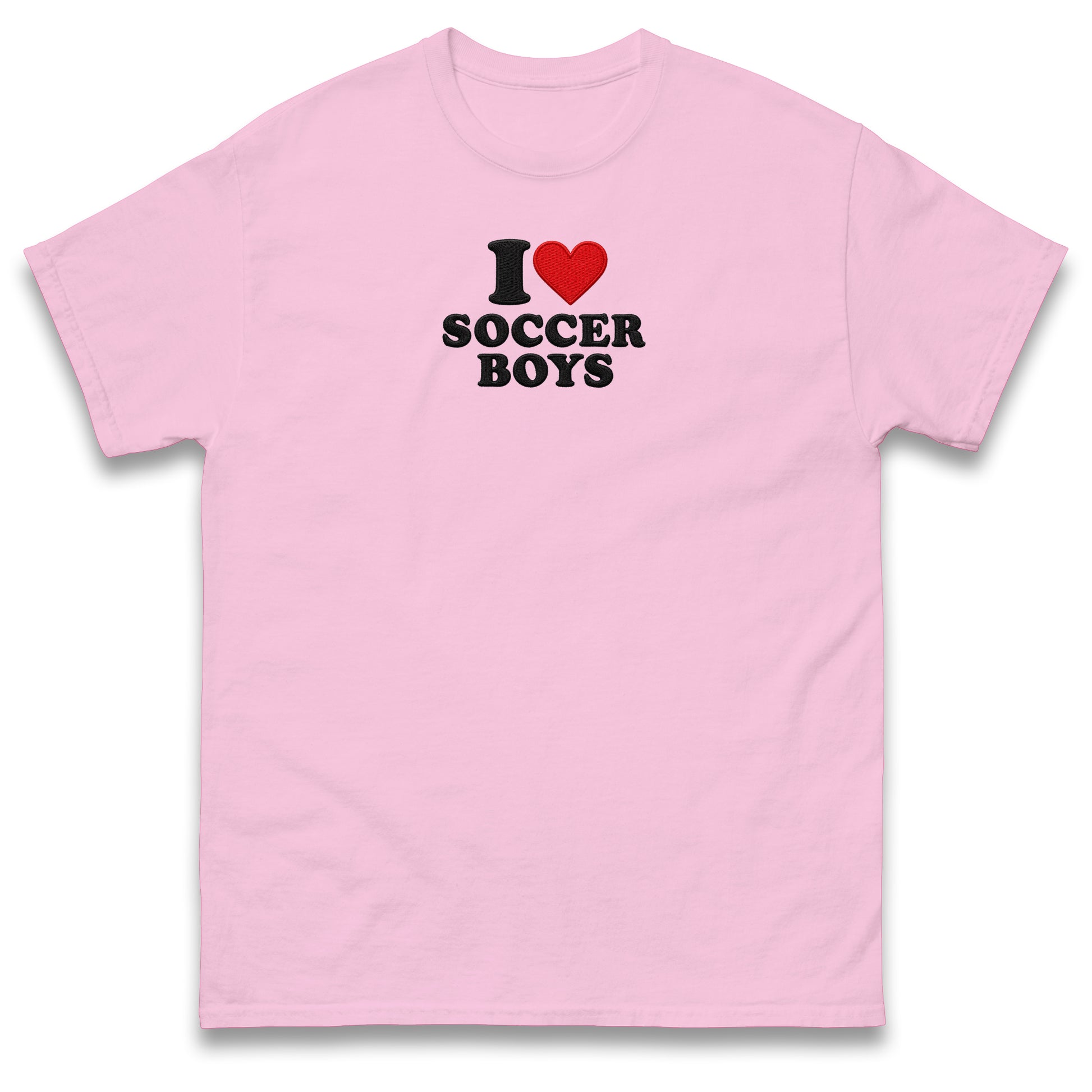 I Love Soccer Boys T Shirt