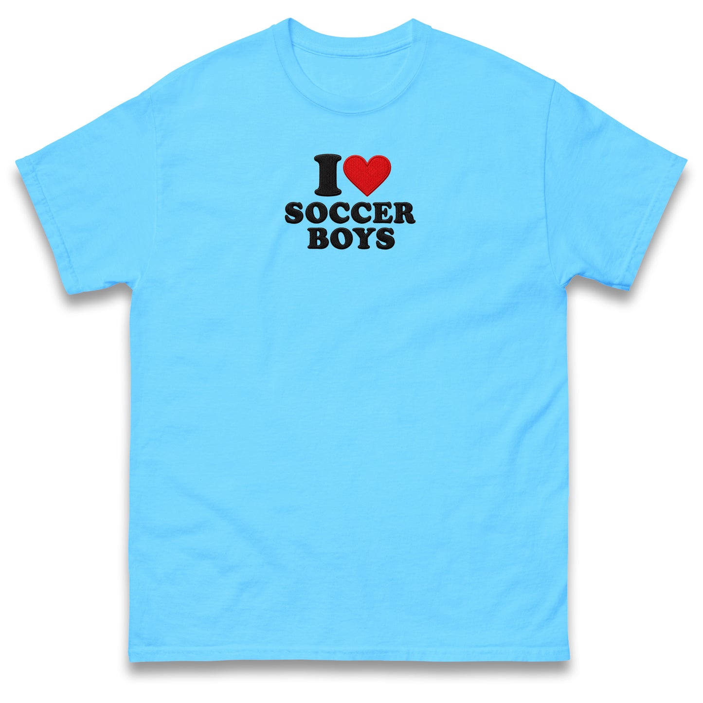 I Love Soccer Boys T Shirt
