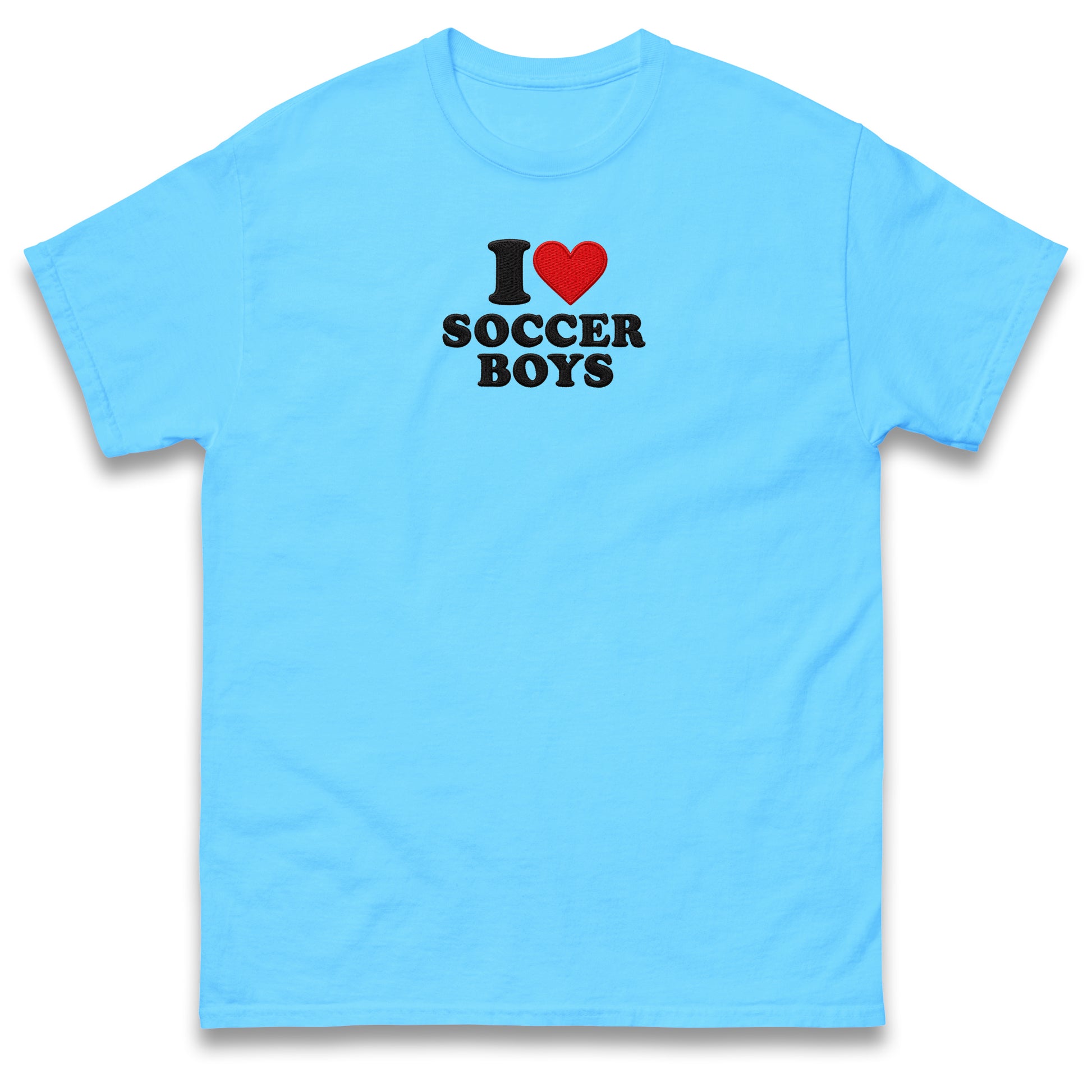 I Love Soccer Boys T Shirt