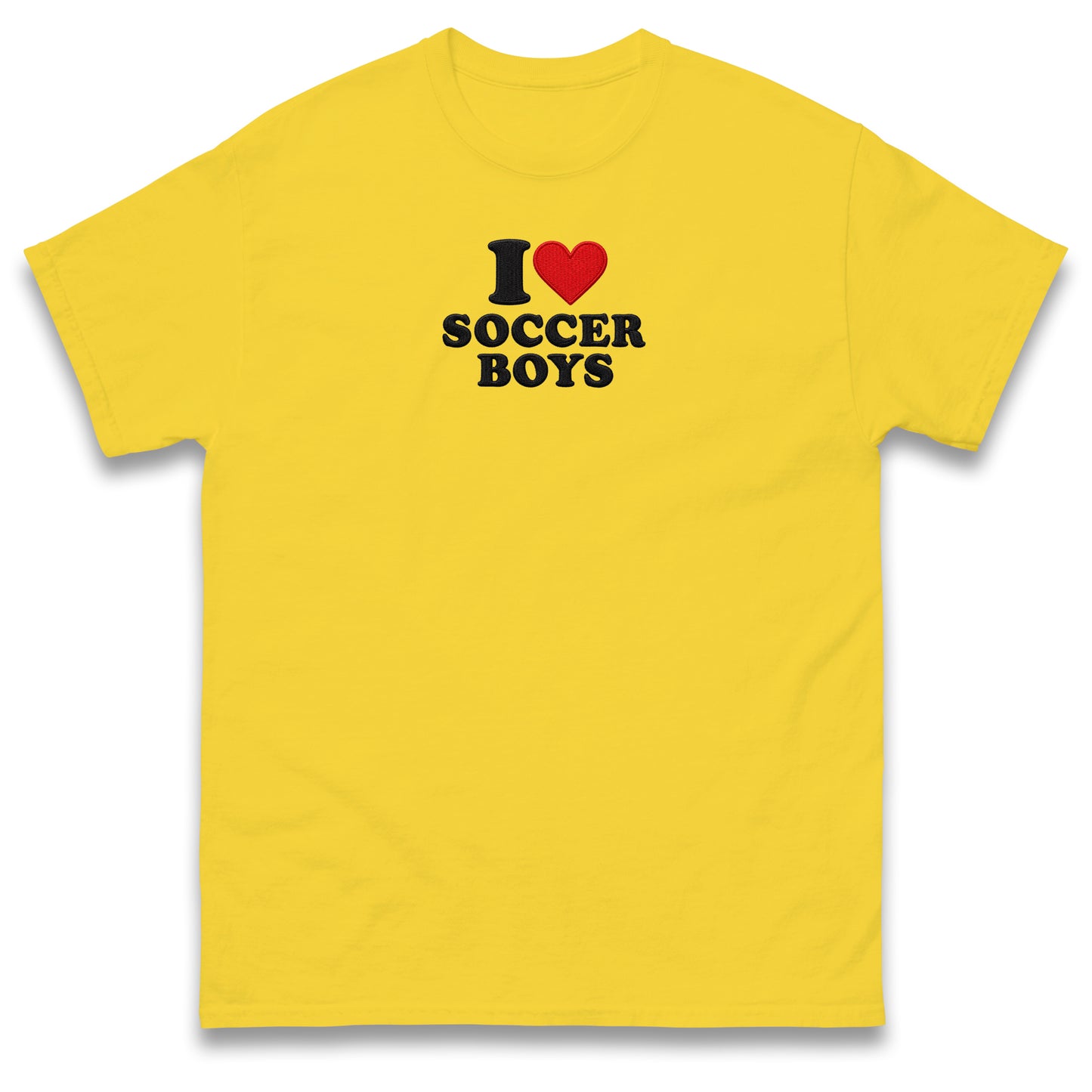 I Love Soccer Boys T Shirt