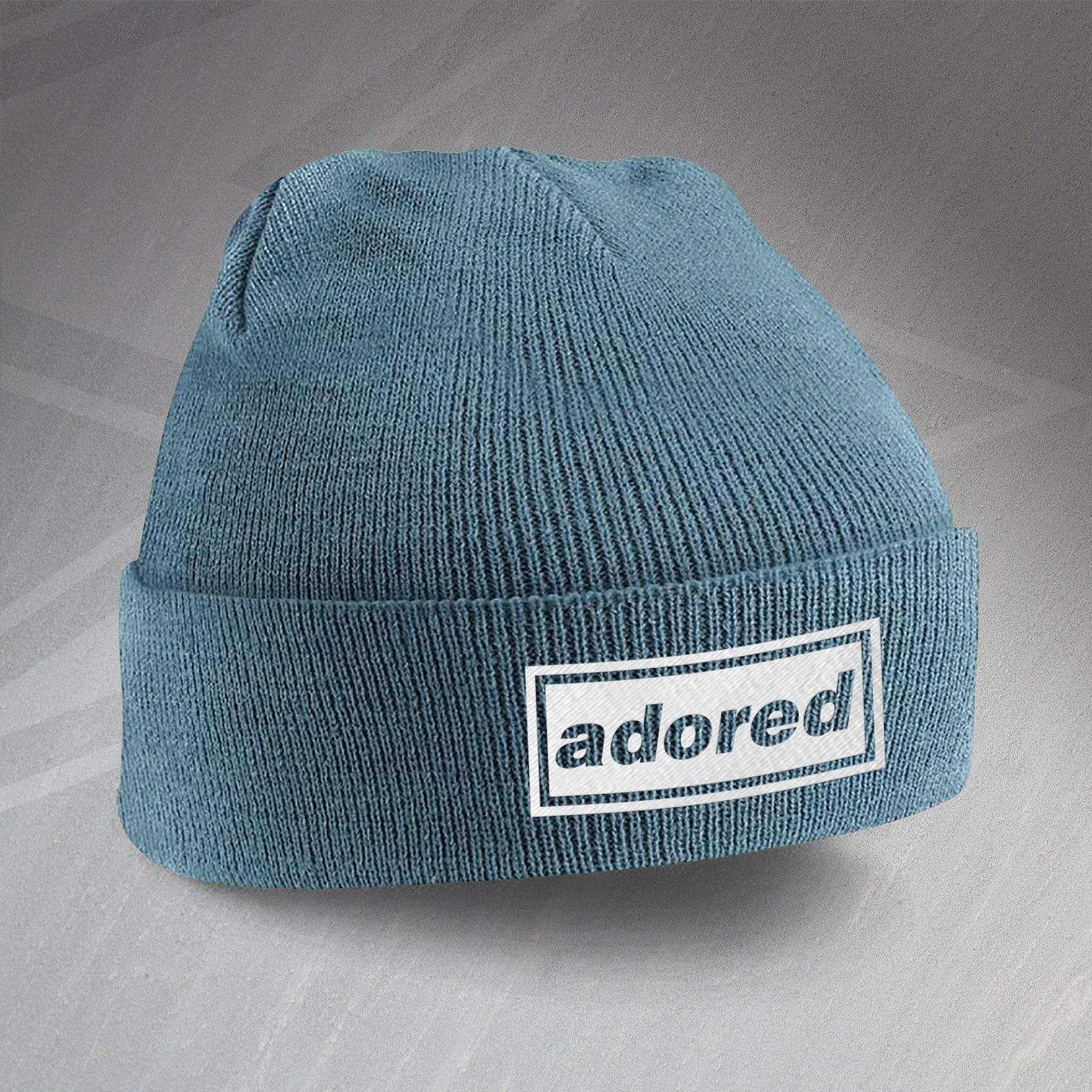 I Wanna Be Adored Embroidered Beanie Hat