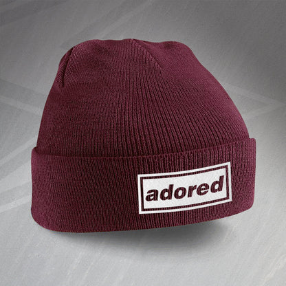 I Wanna Be Adored Embroidered Beanie Hat