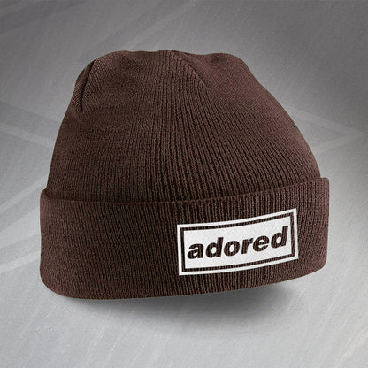 I Wanna Be Adored Embroidered Beanie Hat