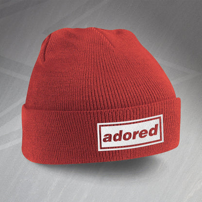 I Wanna Be Adored Embroidered Beanie Hat