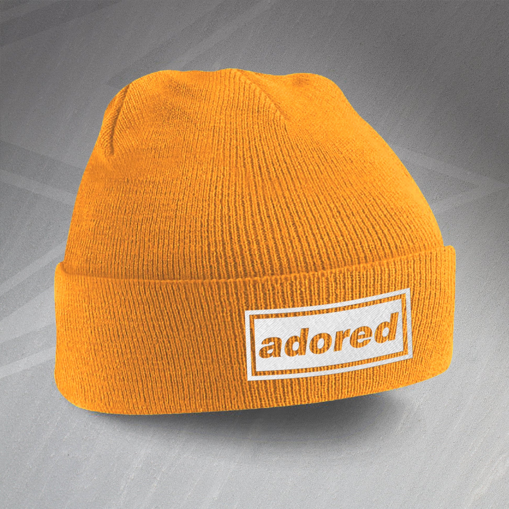 I Wanna Be Adored Embroidered Beanie Hat