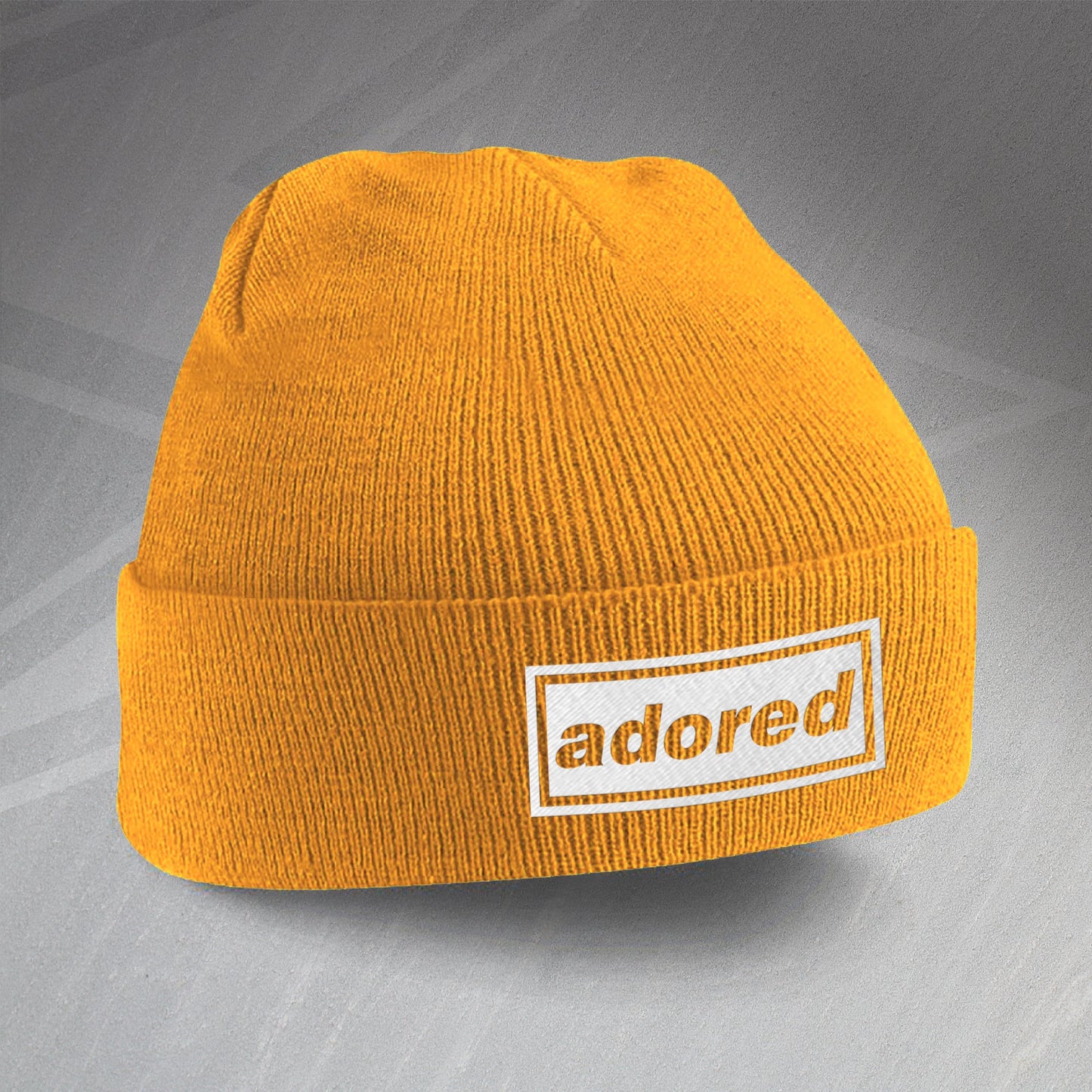 I Wanna Be Adored Embroidered Beanie Hat