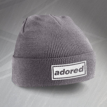 I Wanna Be Adored Embroidered Beanie Hat