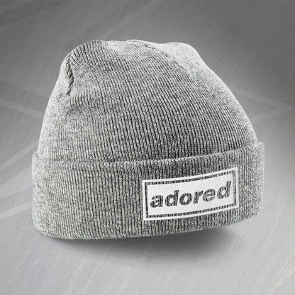 I Wanna Be Adored Embroidered Beanie Hat