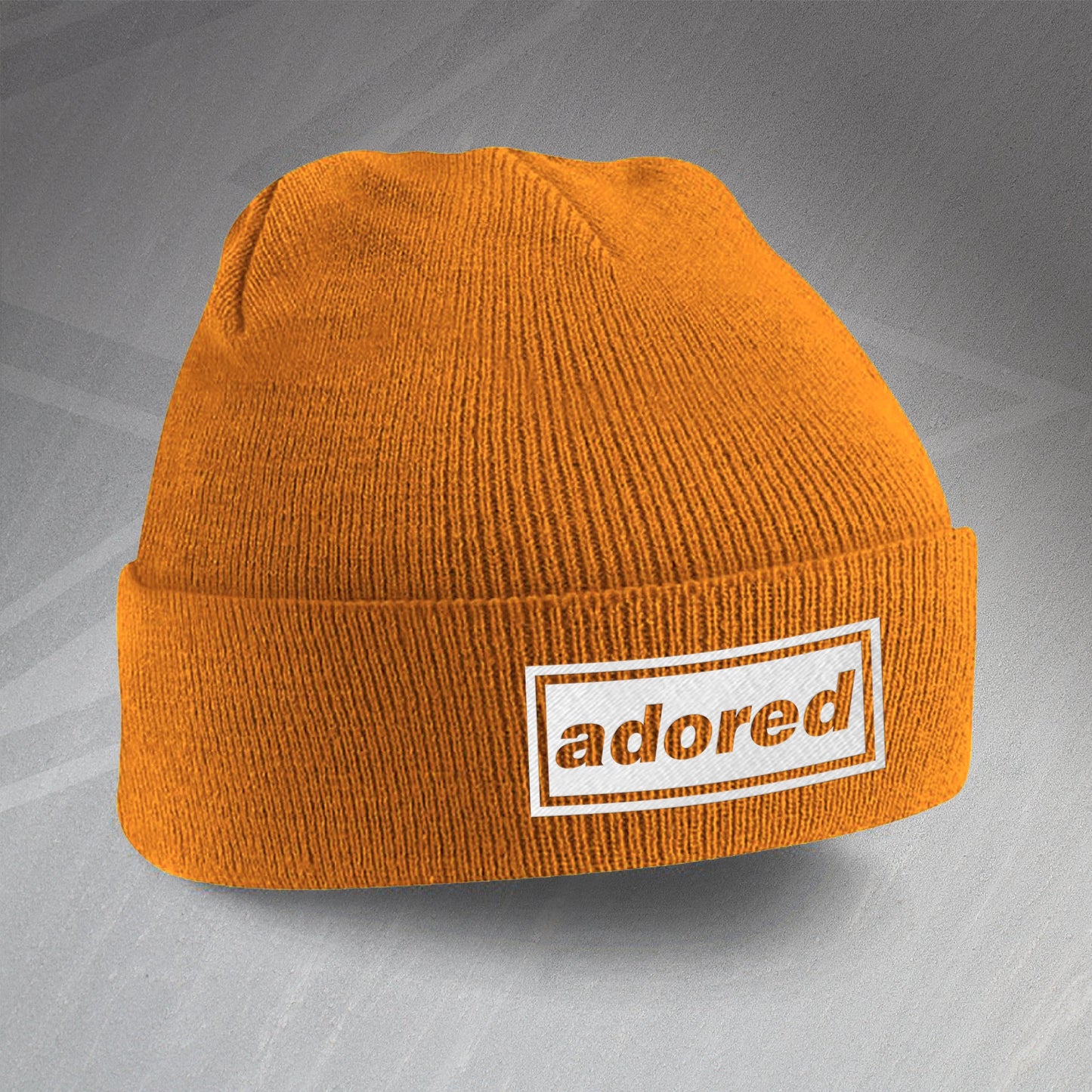 I Wanna Be Adored Embroidered Beanie Hat