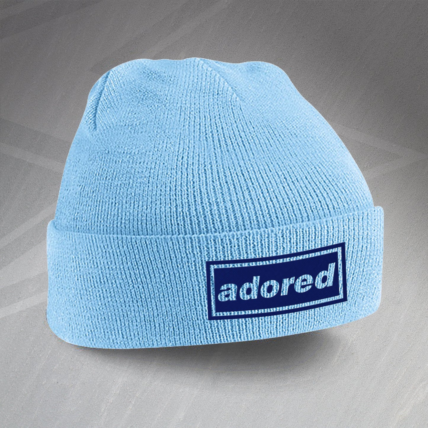 I Wanna Be Adored Embroidered Beanie Hat