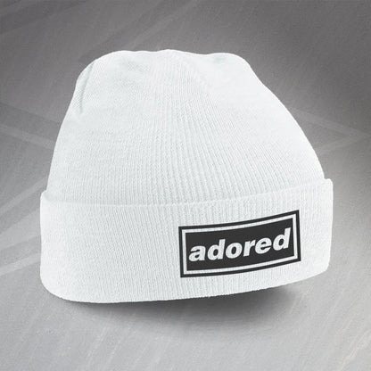 I Wanna Be Adored Embroidered Beanie Hat