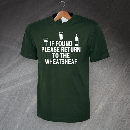 If Found Please Return to The Pub T-Shirt