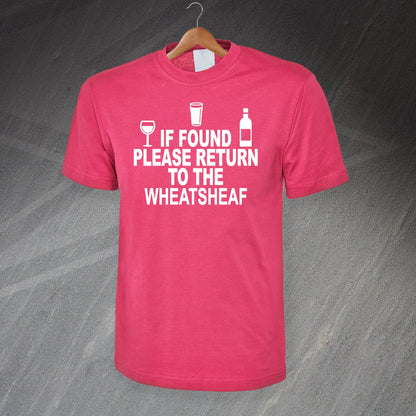 If Found Please Return to The Pub T-Shirt