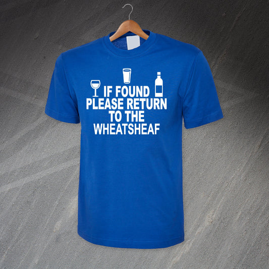 If Found Please Return to The Pub T-Shirt