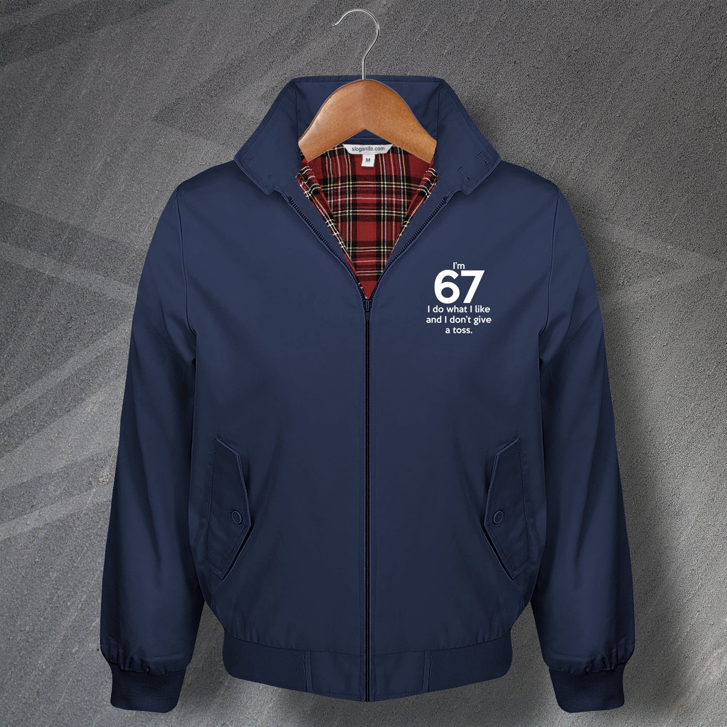67th Birthday Harrington Jacket