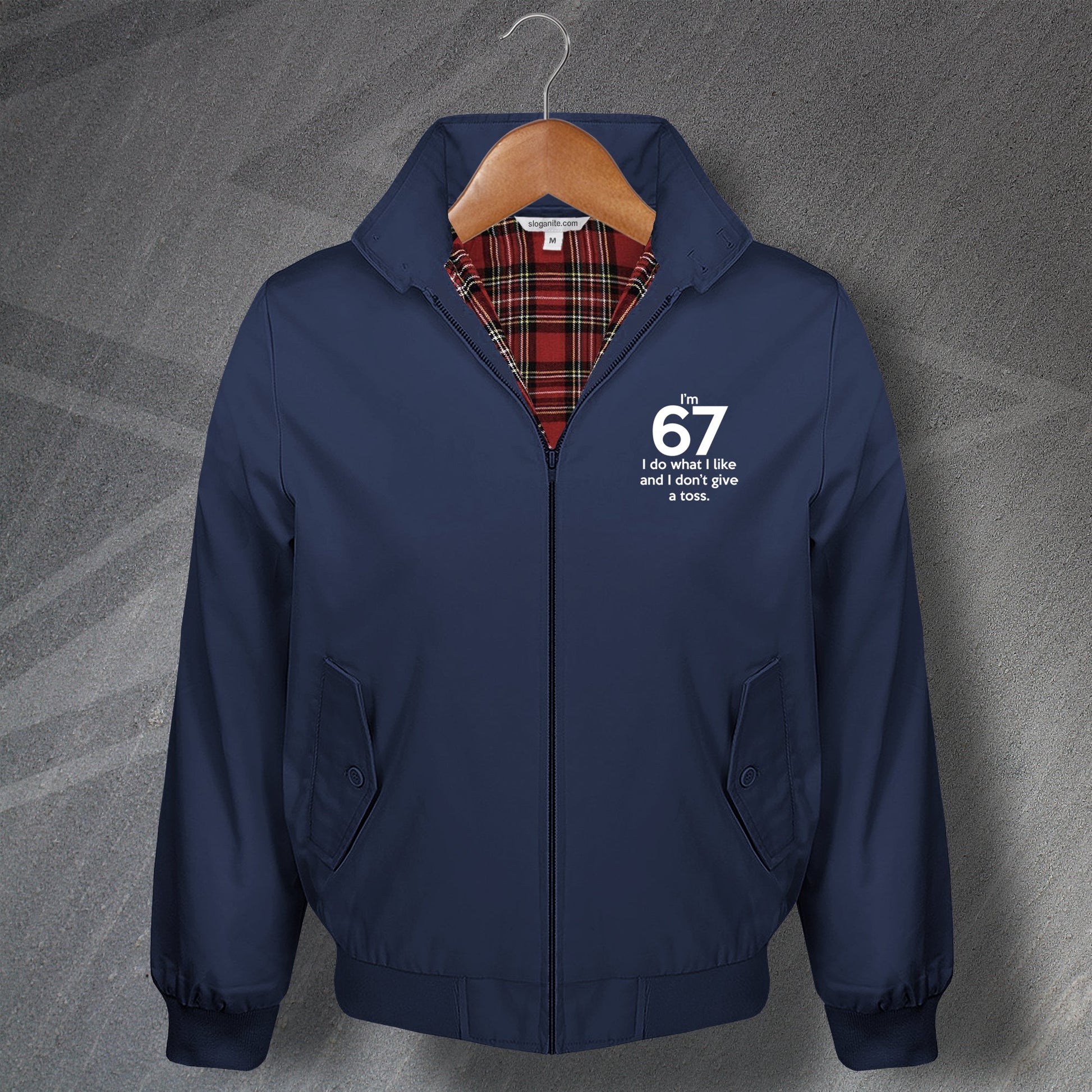 67th Birthday Harrington Jacket