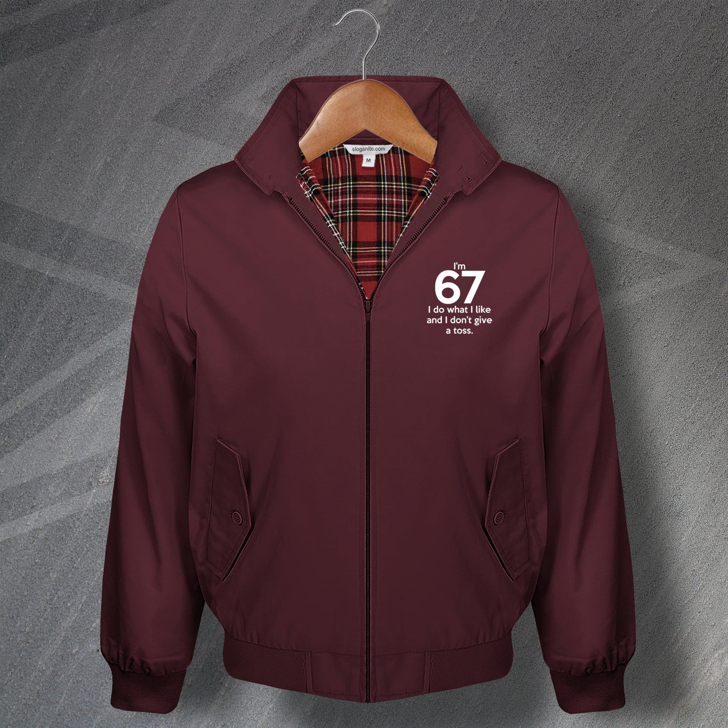 67th Birthday Harrington Jacket